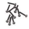 Axial 2x10mm Socket Head Cap Screw (Black) (10)