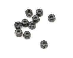 Axial M3 Nylon Locking Hex Nut (Black) (10)