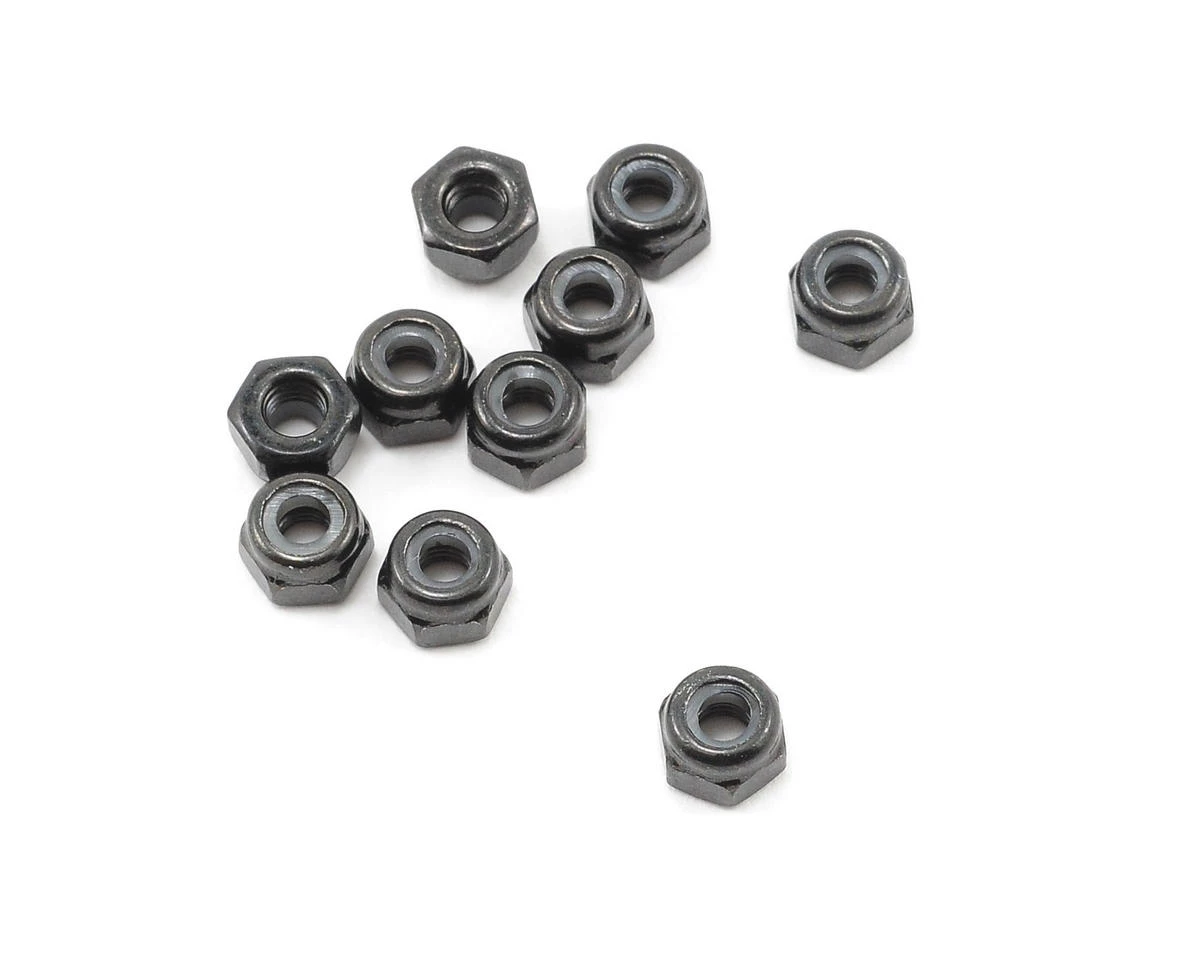 Axial M3 Nylon Locking Hex Nut (Black) (10) 1 Axial M3 Nylon Locking Hex Nut (Black) (10)