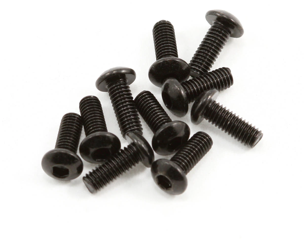 Axial 3x8mm Button Head Screw (Black) (10) 1 Axial 3x8mm Button Head Screw (Black) (10)
