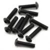 Axial 3x12mm Button Head Screw (Black) (10)