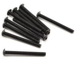 Axial 3x30mm Button Head Screw (Black) (10)