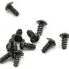 Axial 3x6mm Self Tapping Button Head Screw (Black) (10)