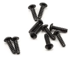 Axial 3x10mm Self Tapping Button Head Screw (Black) (10)